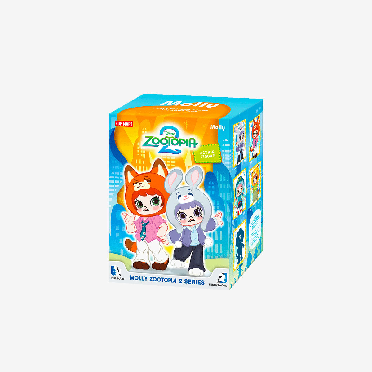 MOLLY ズートピア2シリーズ1/12アクションフィギュア 二ブルズ MOLLY ZOOTOPIA 2 Series 1/12 Action Figure - POP MART (United States)