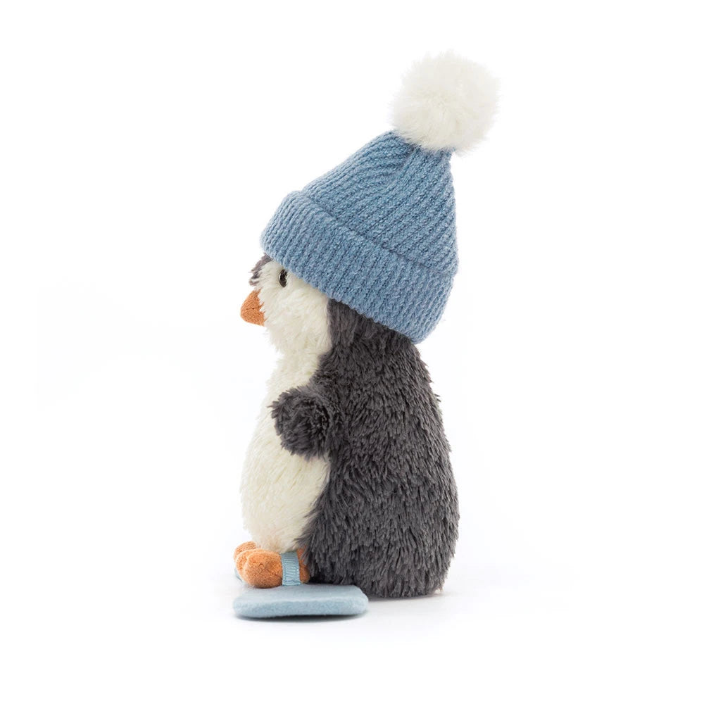 Jellycat Peanut Penguin Snowboarding 12cm