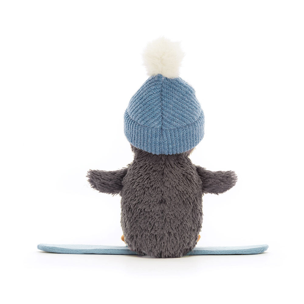 Jellycat Peanut Penguin Snowboarding 12cm