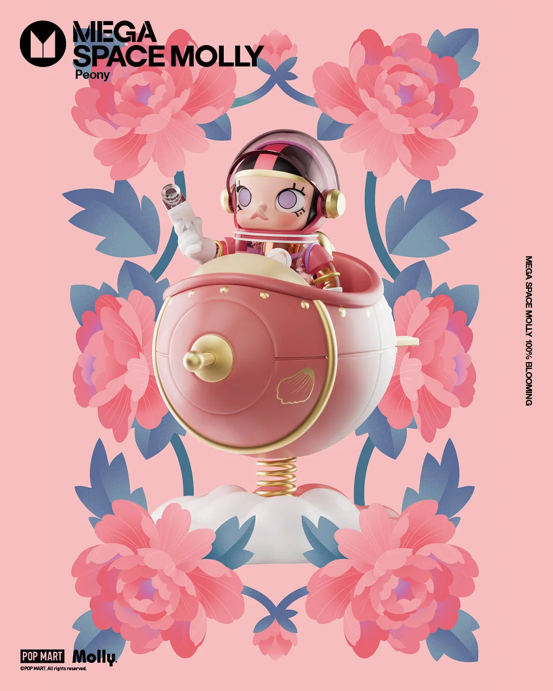 MEGA SPACE MOLLY BLOOMING SERIES 100%