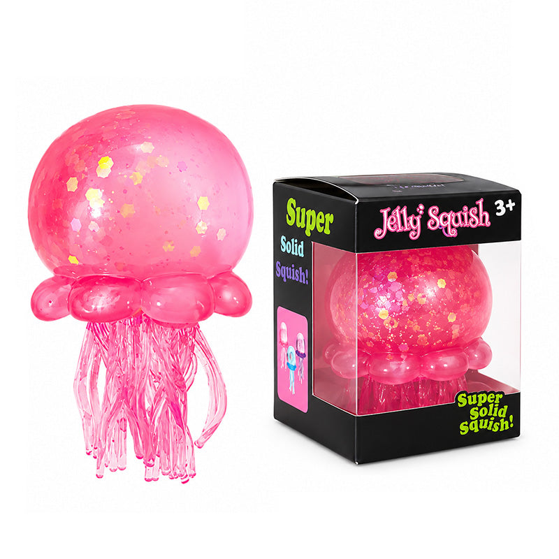Glitter Jellyfish Squishy Sensory Toy