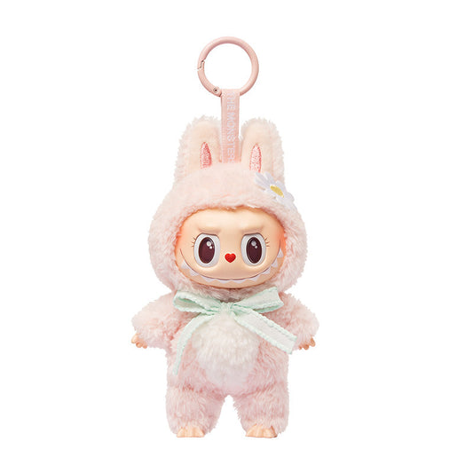Pop Mart Labubu Mokoko Close to Sweet Vinyl Plush Keychain
