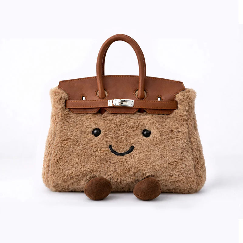 Premium Jollypuff Plush Handbag