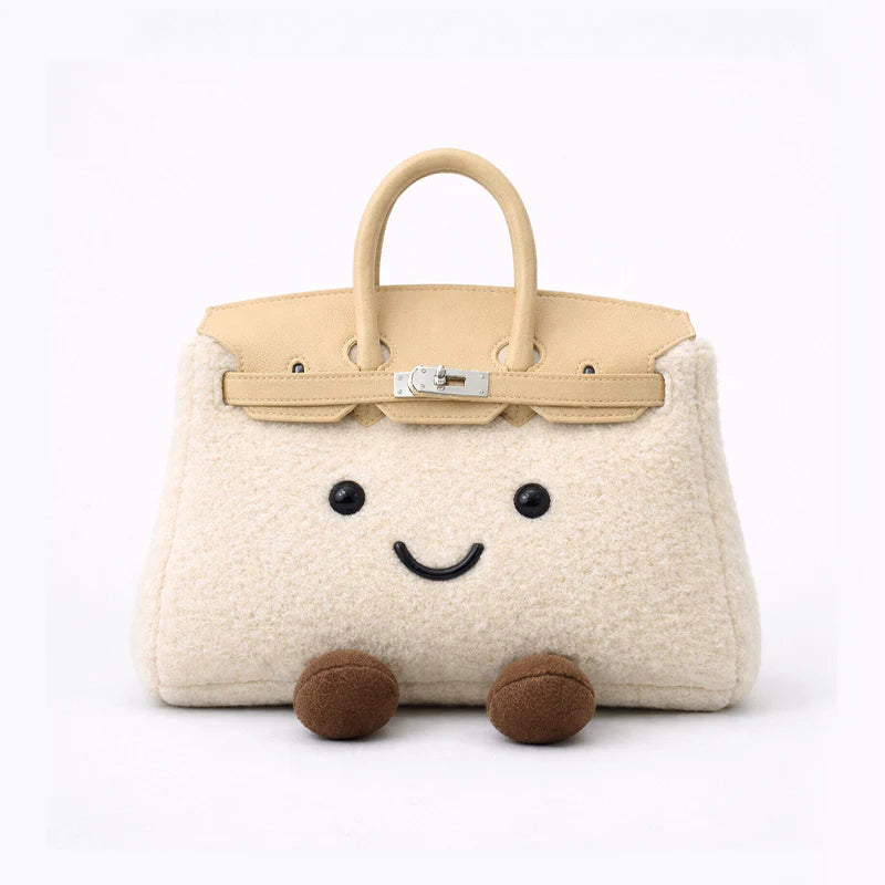 Premium Jollypuff Plush Handbag