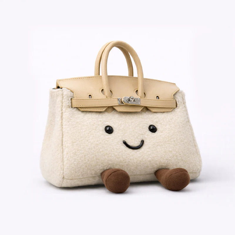Premium Jollypuff Plush Handbag