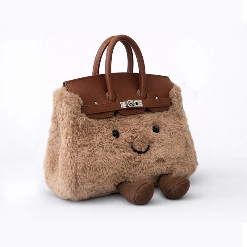 Premium Jollypuff Plush Handbag