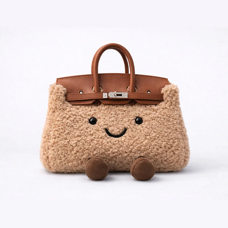 Premium Jollypuff Plush Handbag