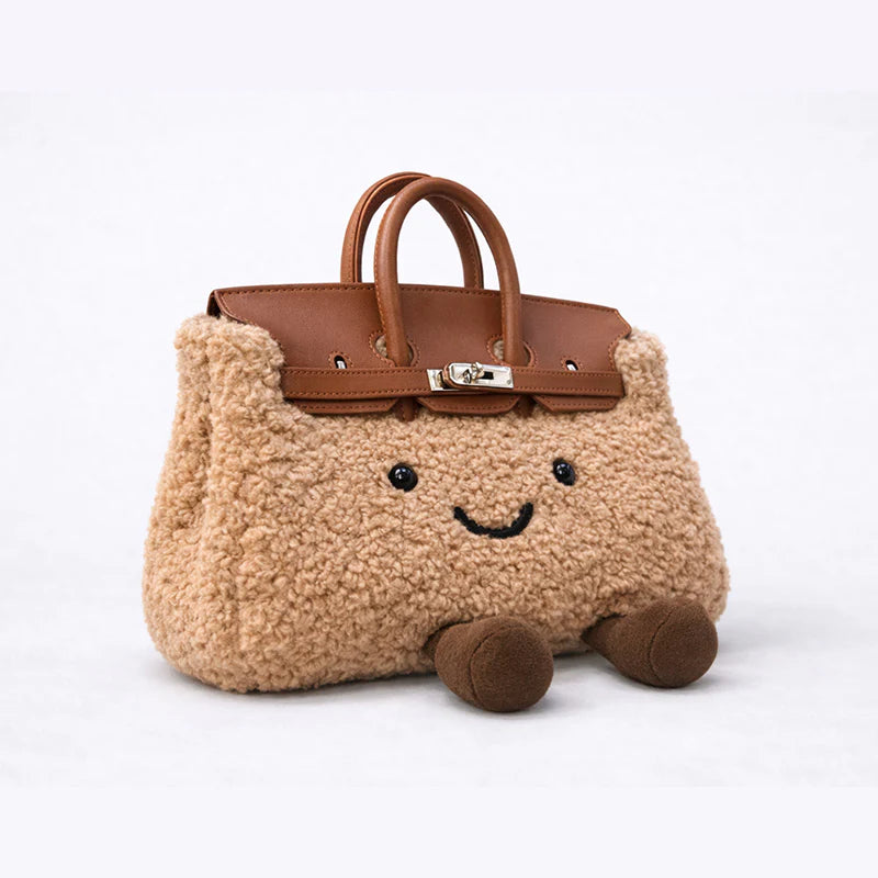 Premium Jollypuff Plush Handbag