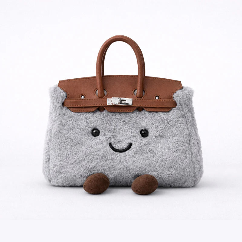 Premium Jollypuff Plush Handbag