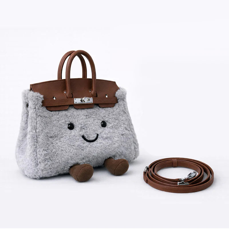 Premium Jollypuff Plush Handbag