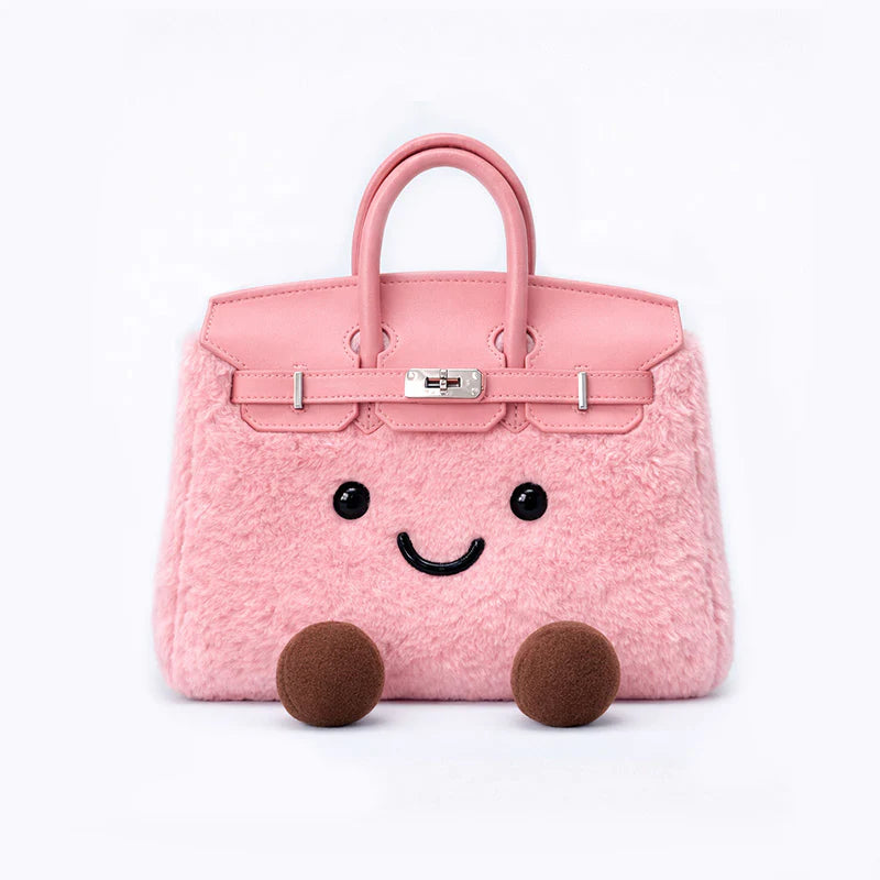 Premium Jollypuff Plush Handbag