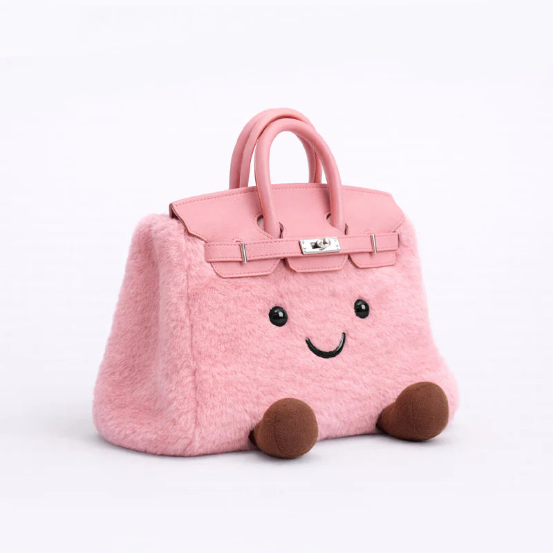 Premium Jollypuff Plush Handbag
