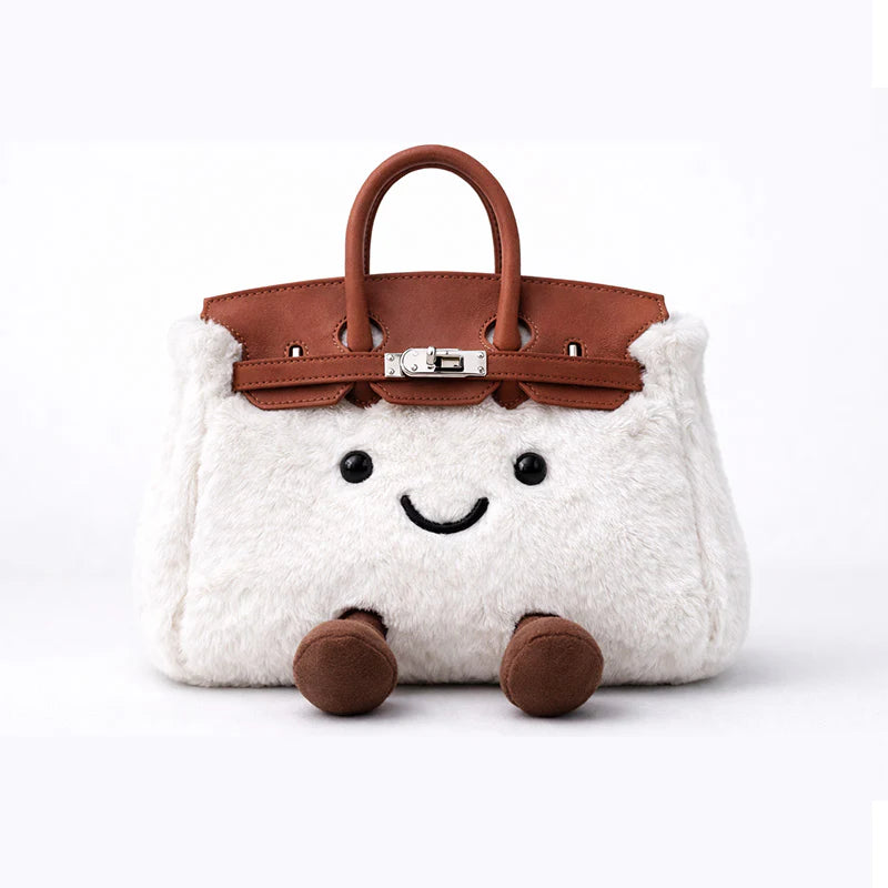Premium Jollypuff Plush Handbag