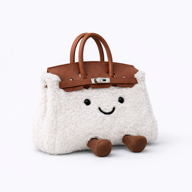 Premium Jollypuff Plush Handbag