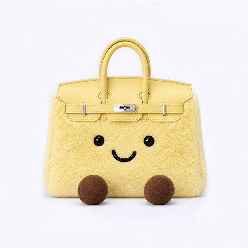 Premium Jollypuff Plush Handbag