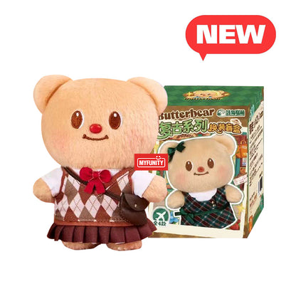 Butterbear Retro Series  Blind Box Plush Pendant