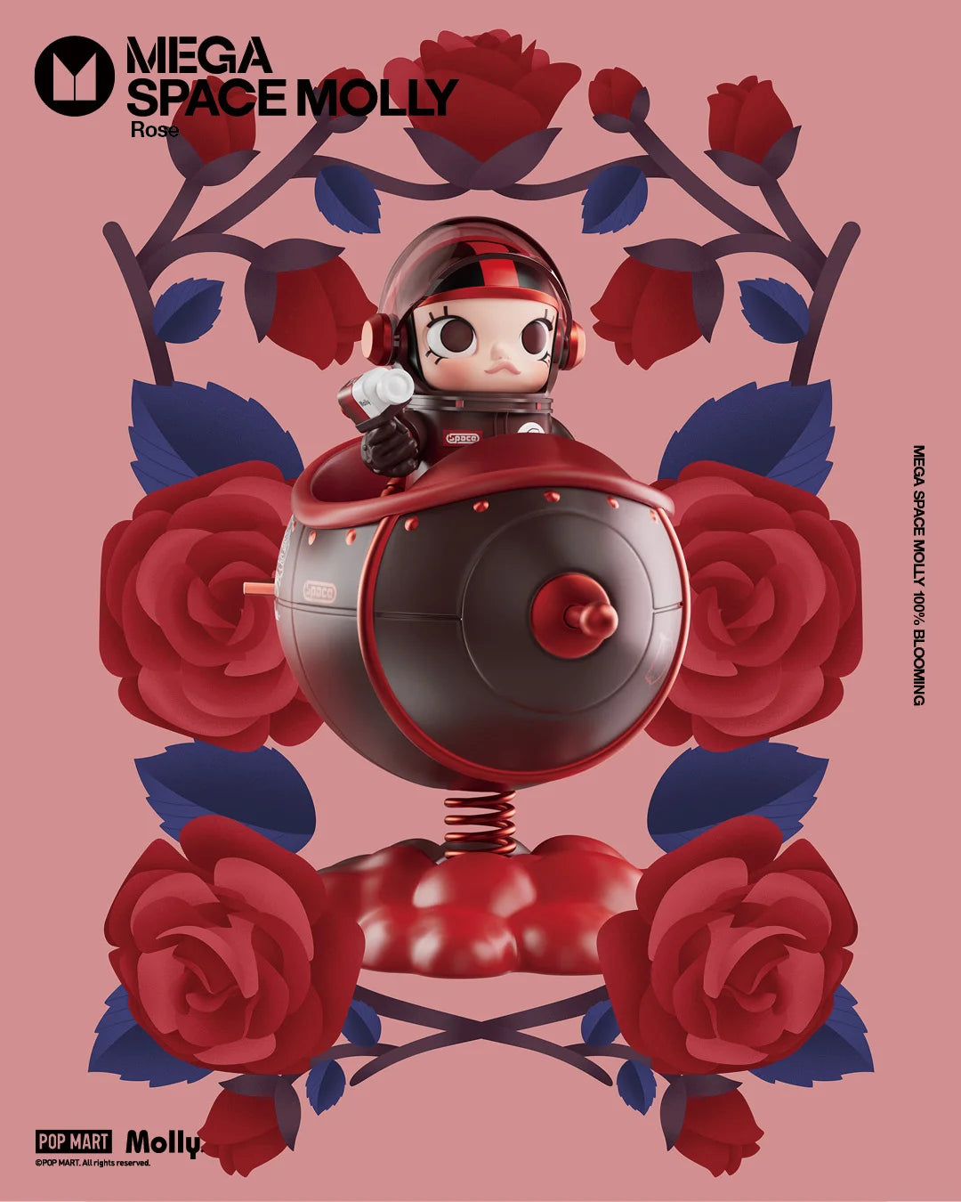MEGA SPACE MOLLY BLOOMING SERIES 100%