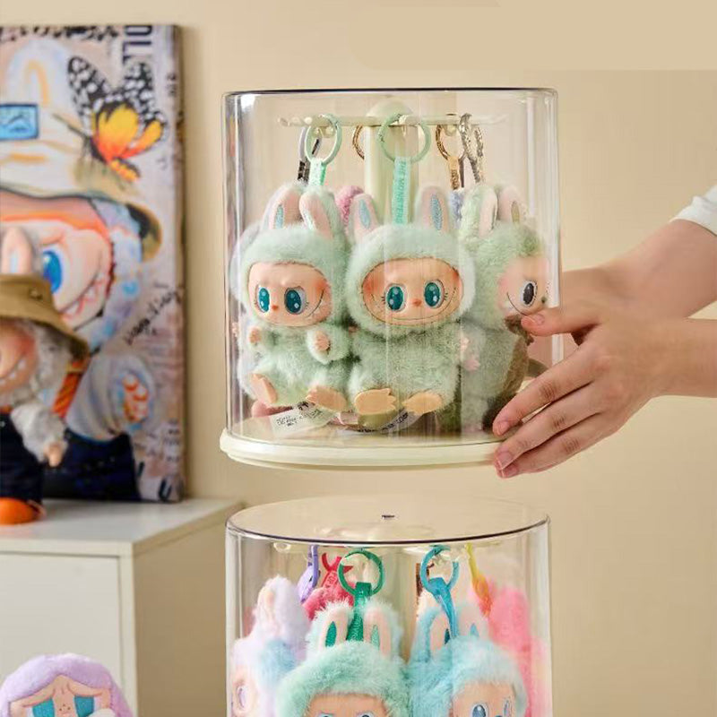 Rotating Bag Charm Storage Box