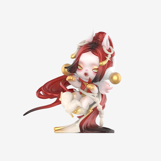SKULLPANDA Celestial Horse Figure