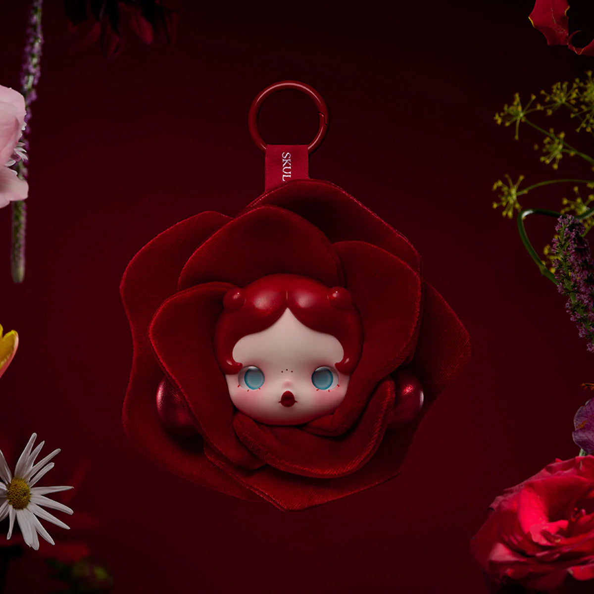SKULLPANDA Petals in Four Acts Series Earphone Bag