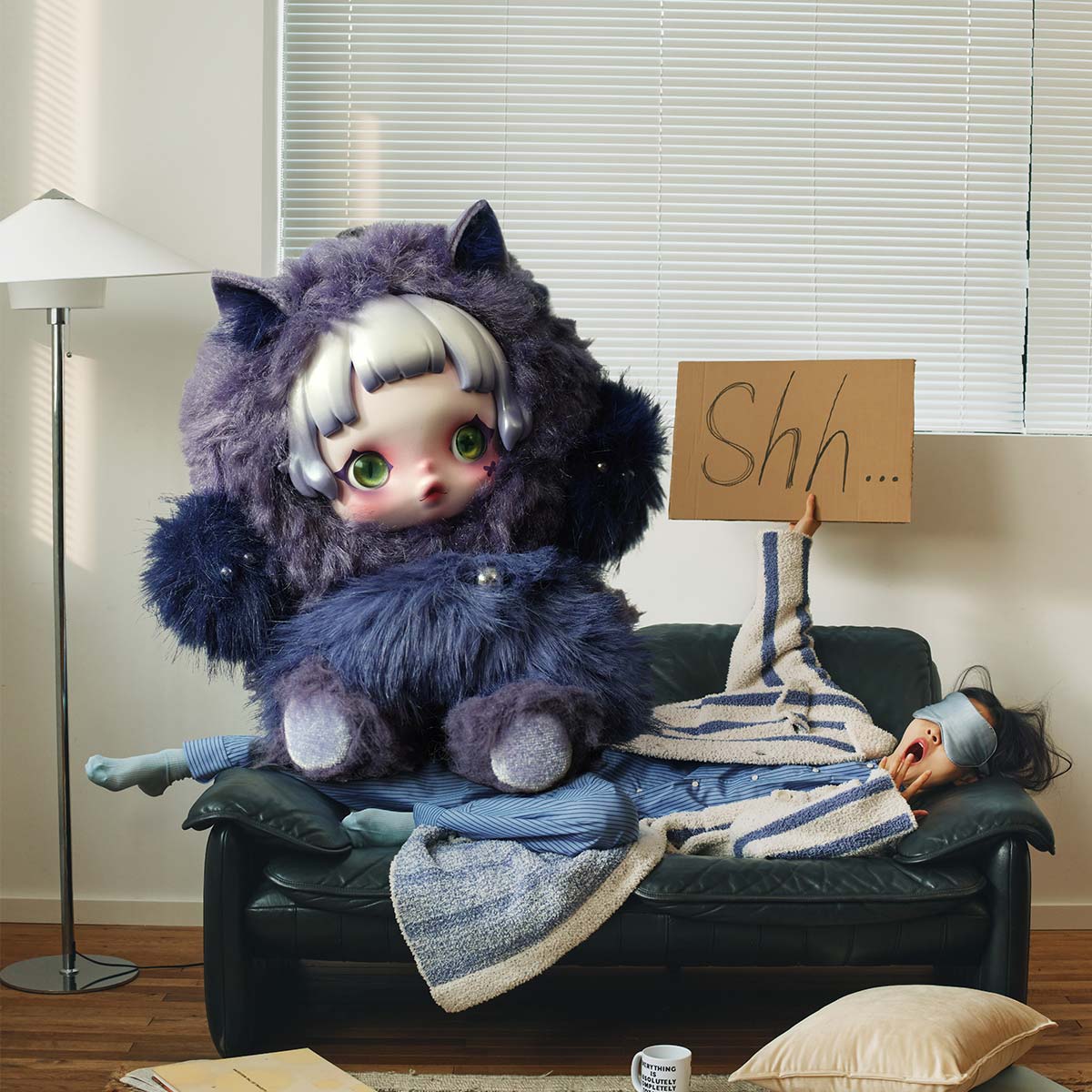 SKULLPANDA You Found Me! Series Plush Doll Pendant (Pre-order 2 weeks arrive)