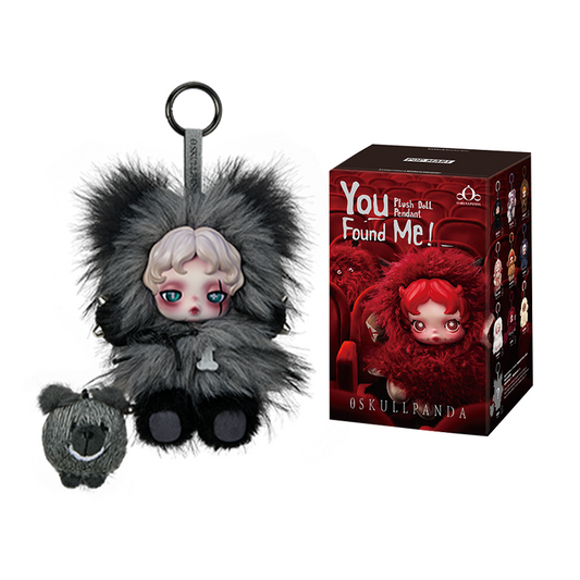 SKULLPANDA You Found Me! Series Plush Doll Pendant (Pre-order 2 weeks arrive)