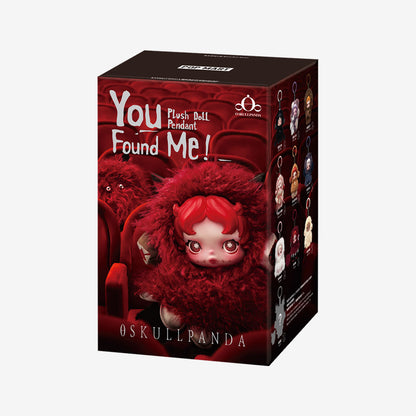SKULLPANDA You Found Me! Series Plush Doll Pendant (Pre-order 2 weeks arrive)