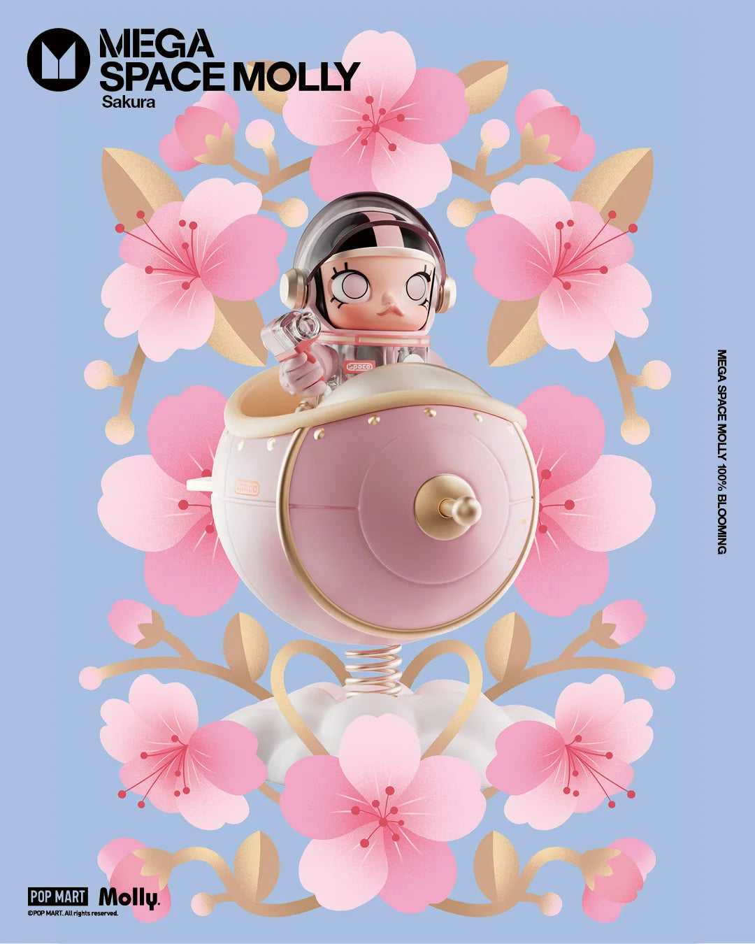 MEGA SPACE MOLLY BLOOMING SERIES 100%