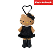 Sanrio Style Up Hello Kitty Black Ver. Plush Keychain