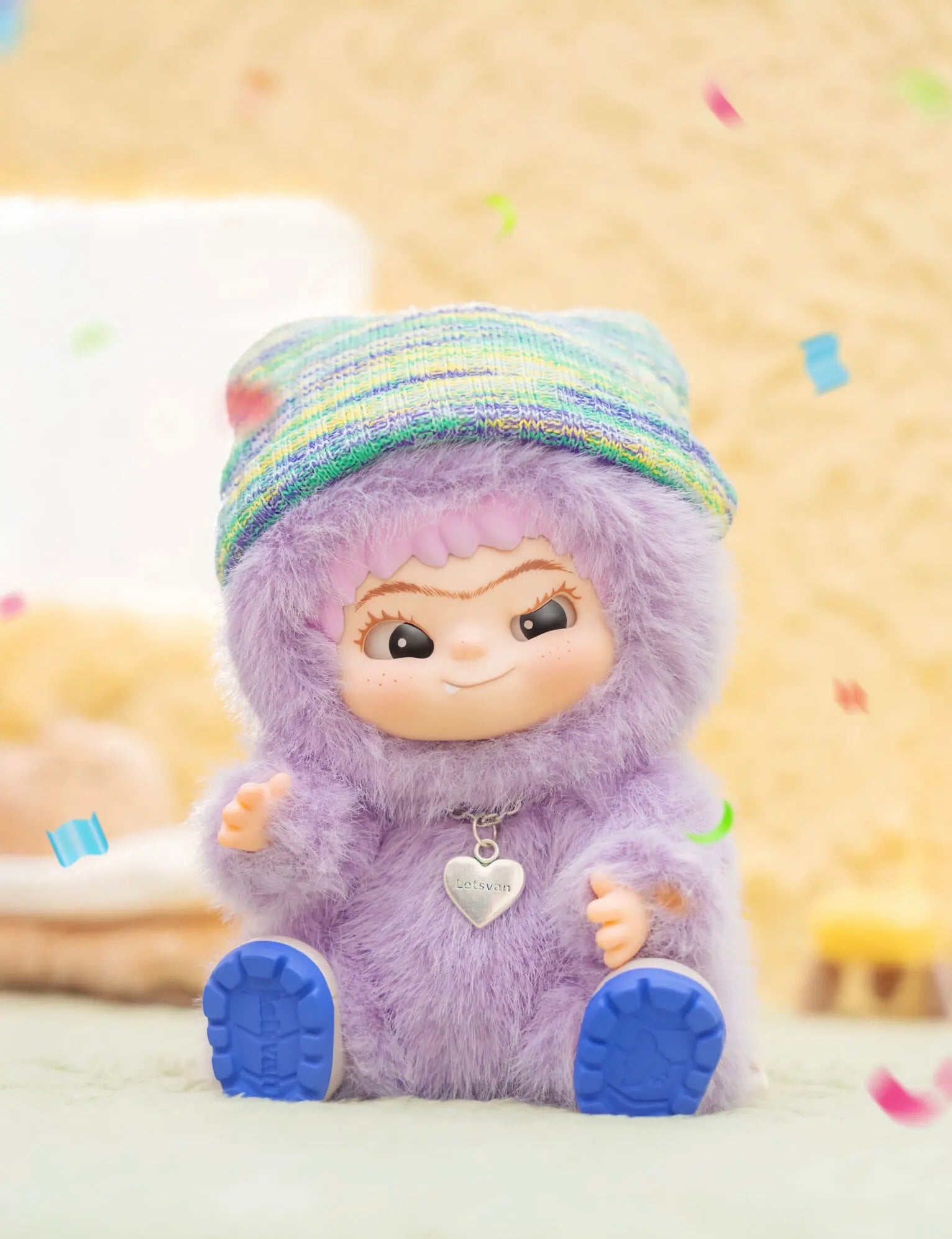 Letsvan WAKUKU Fuzzy Trendy Fun Party Series V1 Plush Blind Box