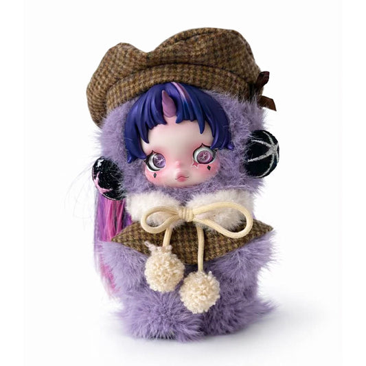 Skullpanda Outfit - Brown Beret & Cape Set