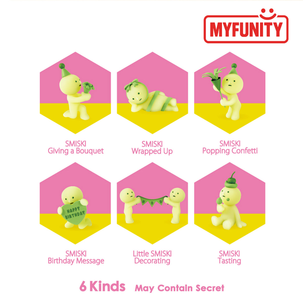 Smiski Birthday Series Blind Box