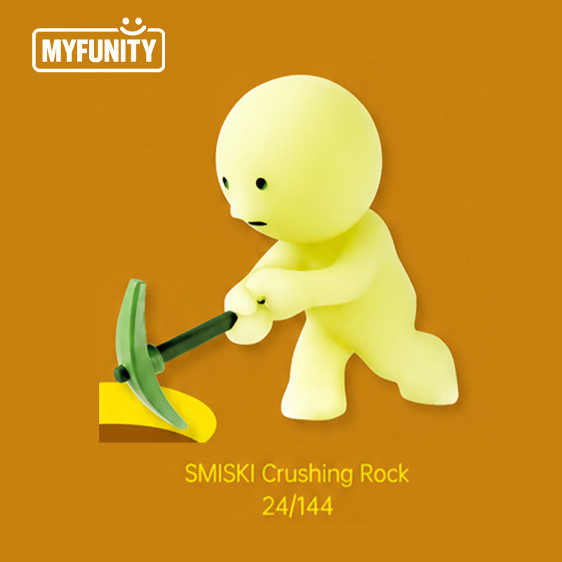 Smiski Construction Series Blind Box 100% Authentic
