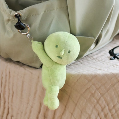Smiski Plush Key Chain - Hanging On