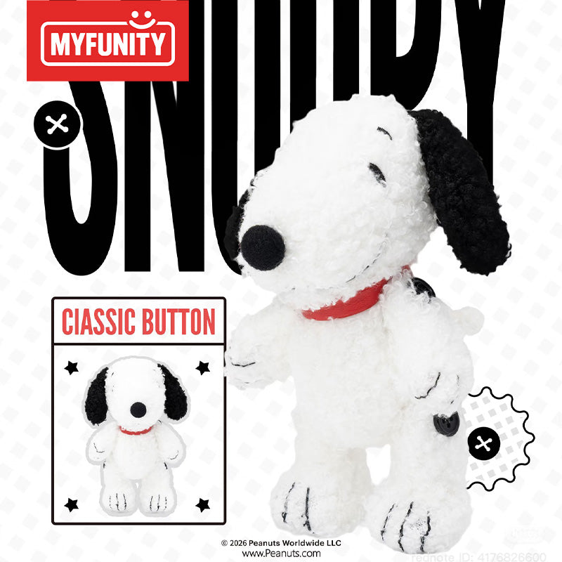 Snoopy Fun Button Series Keychain Blind Box