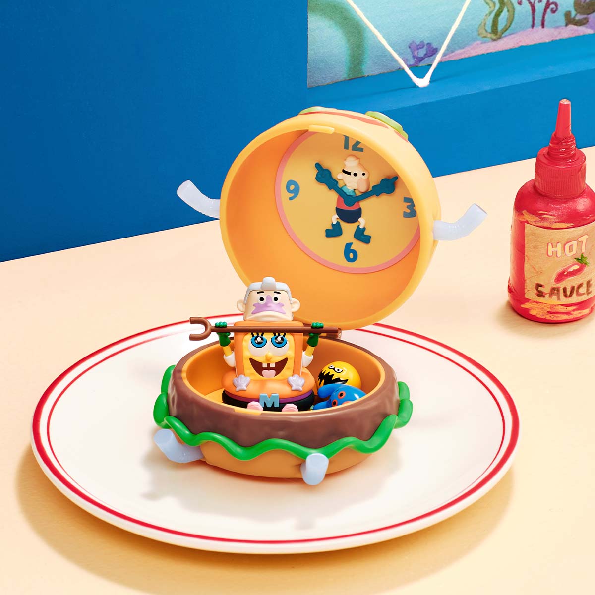 POPMART SpongeBob: Krabby Patty Bestsellers Series Figures