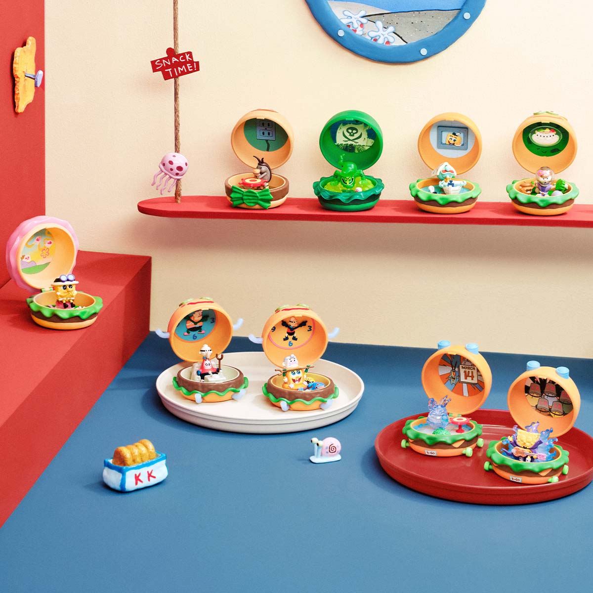 POPMART SpongeBob: Krabby Patty Bestsellers Series Figures