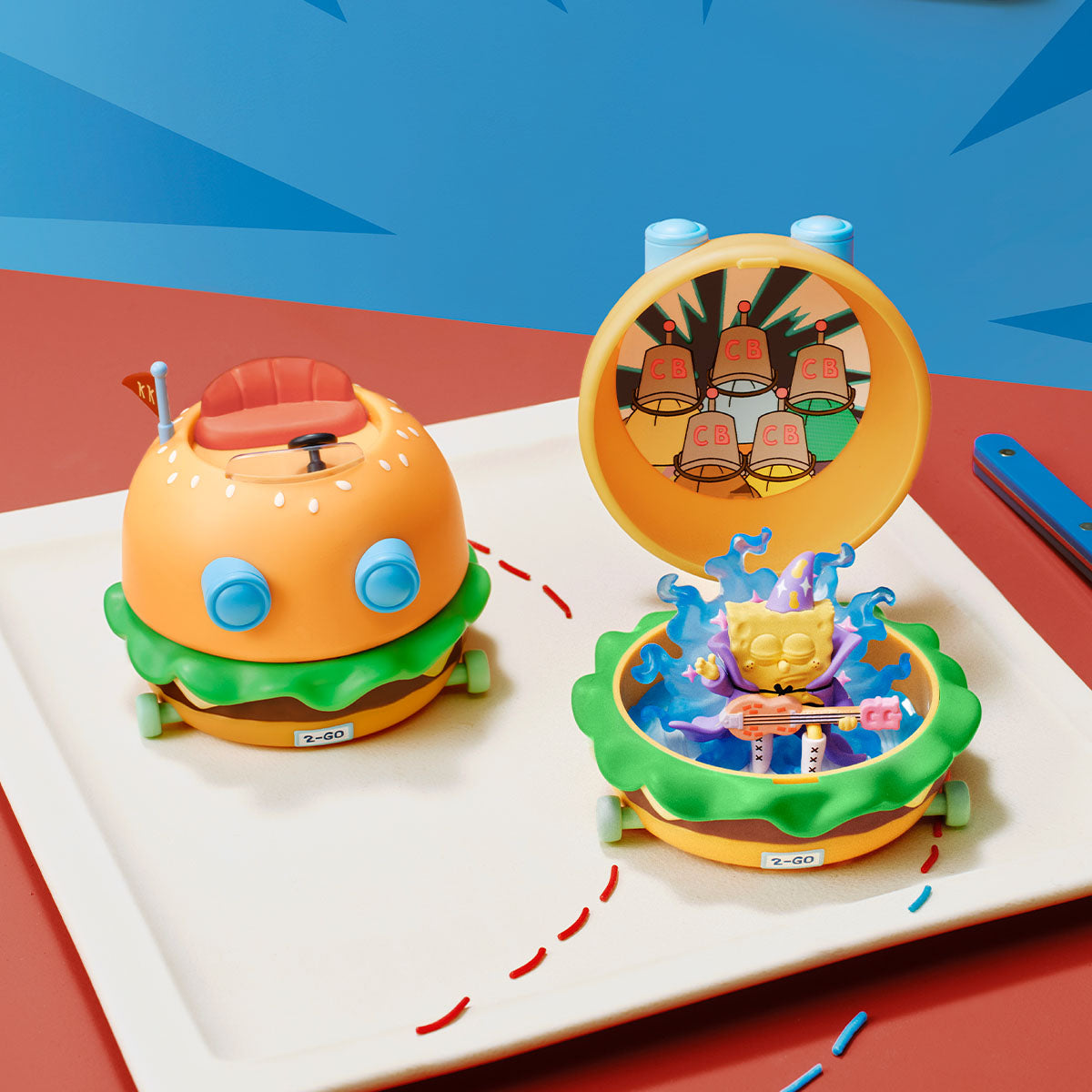 POPMART SpongeBob: Krabby Patty Bestsellers Series Figures