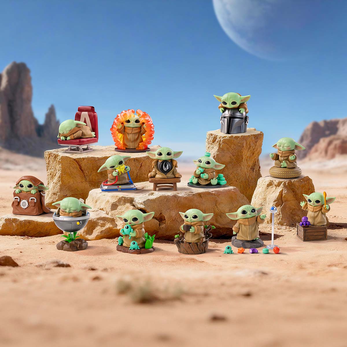 POPMART Star Wars Grogu Tiny But Mighty Series Figures – MYFUNITY