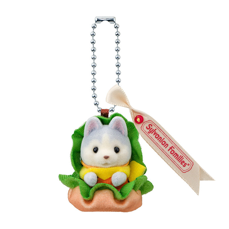 Sylvanian Families Burger Baby Keychain