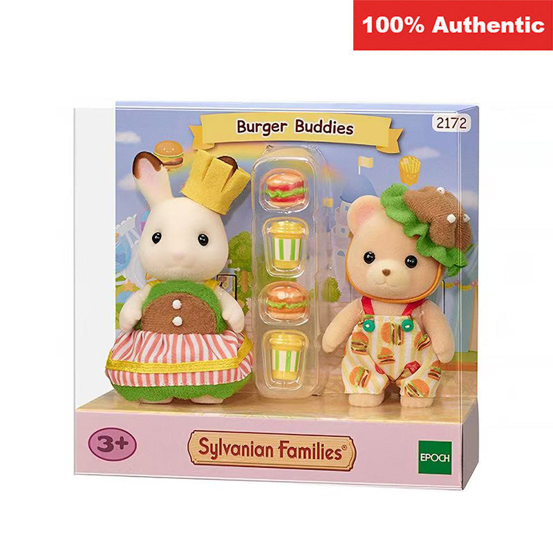 Sylvanian Family buger buddies Set Authentic