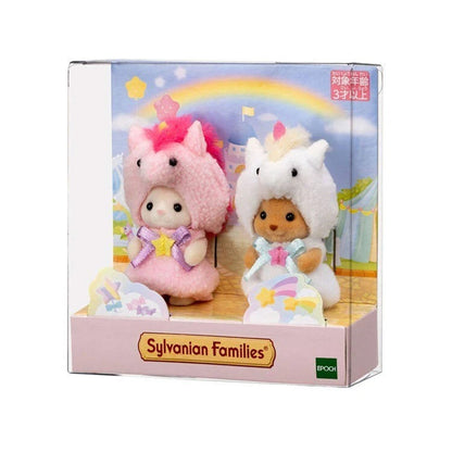 Sylvanian Families Baby Pair Colorful Unicorns Set