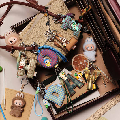 POPMART Labubu Pin for Love Series- Letter Pendant Blind Box (A-M) PRE-ORDER 1-2 Weeks Arrive