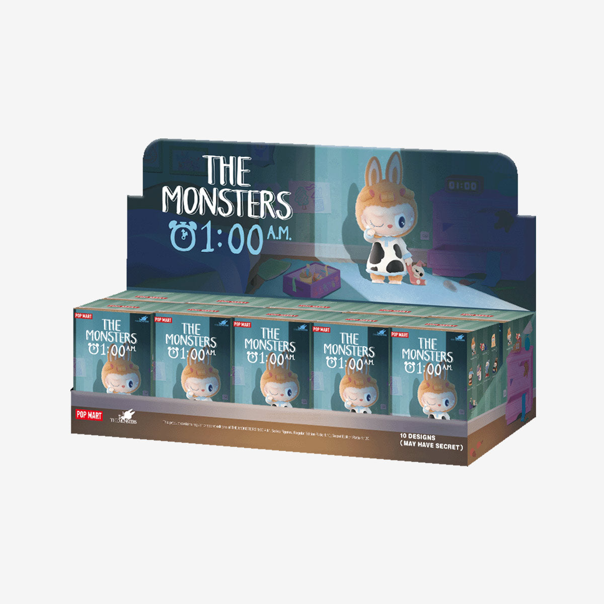 POP MART THE MONSTERS 1:00 A.M. Series Figures (Pre-order 1-2 weeks arrive)
