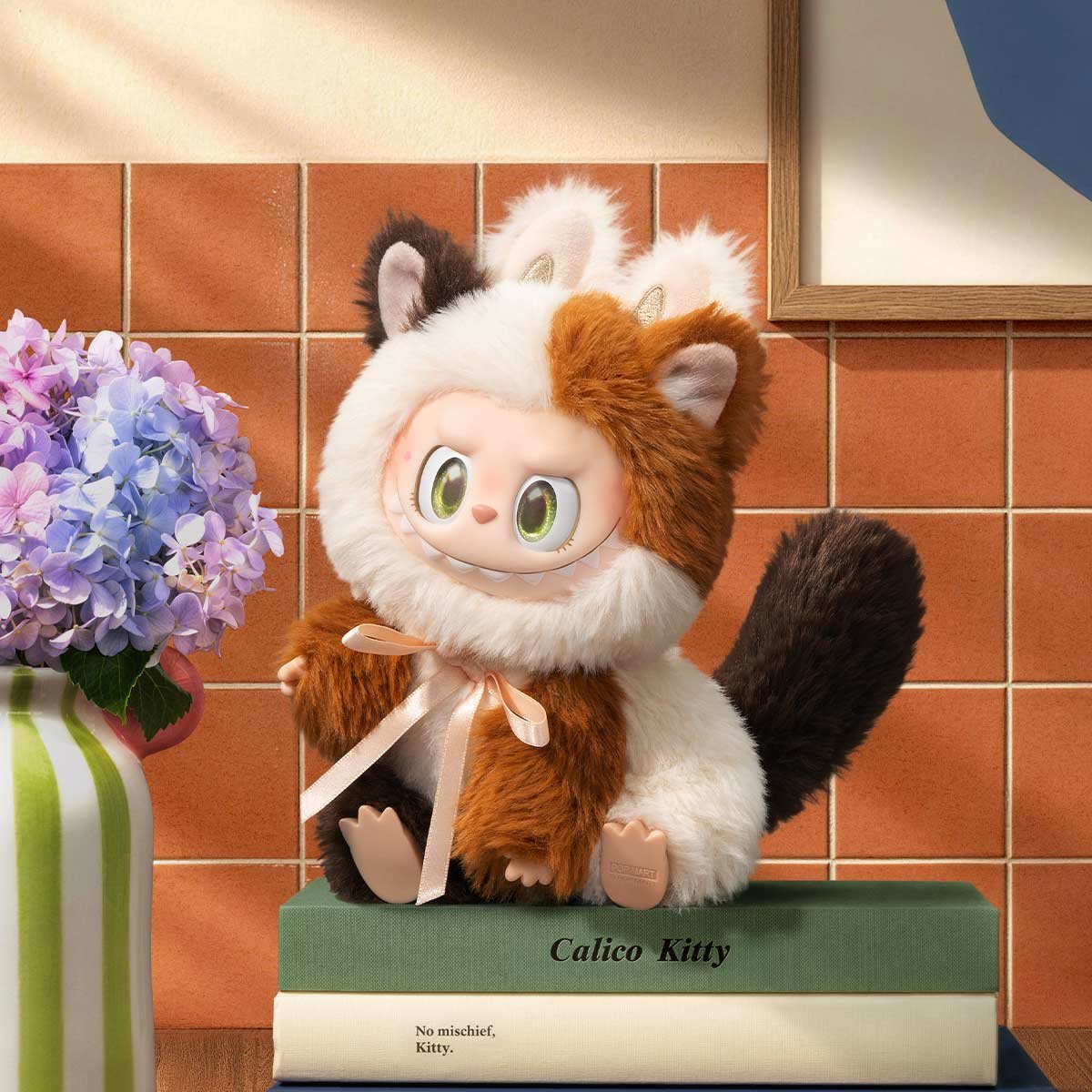 THE MONSTERS CAT MODE ON SERIES Vinyl Plush Pendant Blind Box