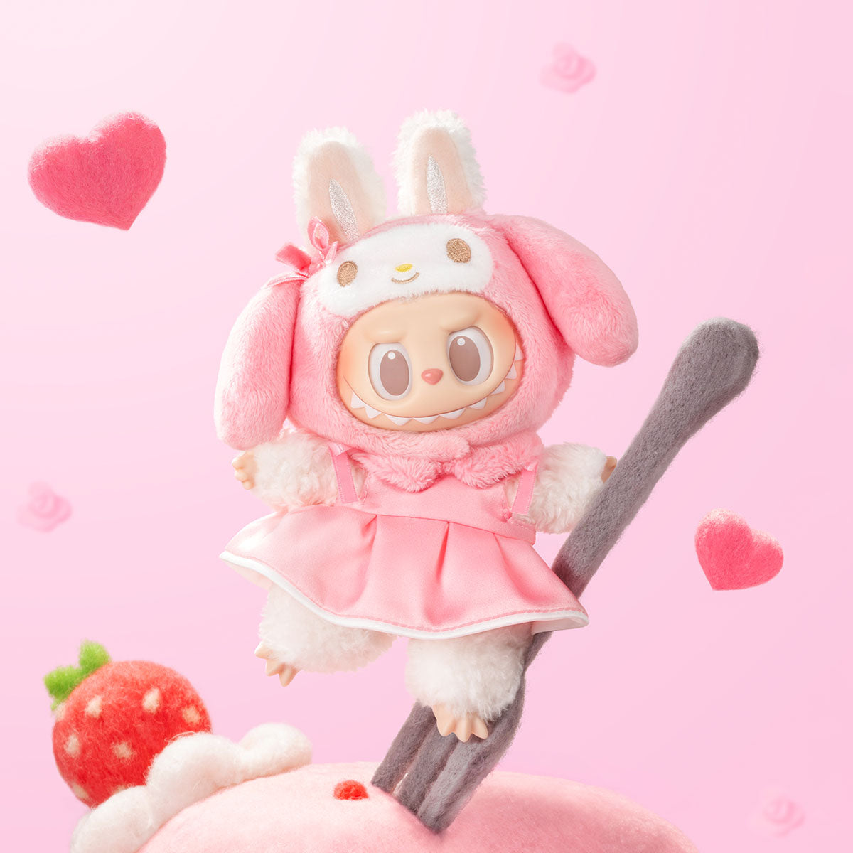 THE MONSTERS Labubu × Hello Kitty and Friends Series-Vinyl Plush