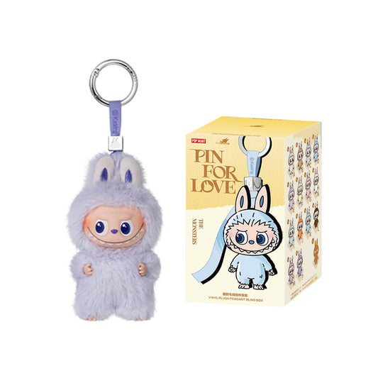 POPMART Labubu PIN FOR LOVE SERIES - Vinyl Plush Pendant blind box (A-M) PRE-ORDER 1-2 Weeks Arrive