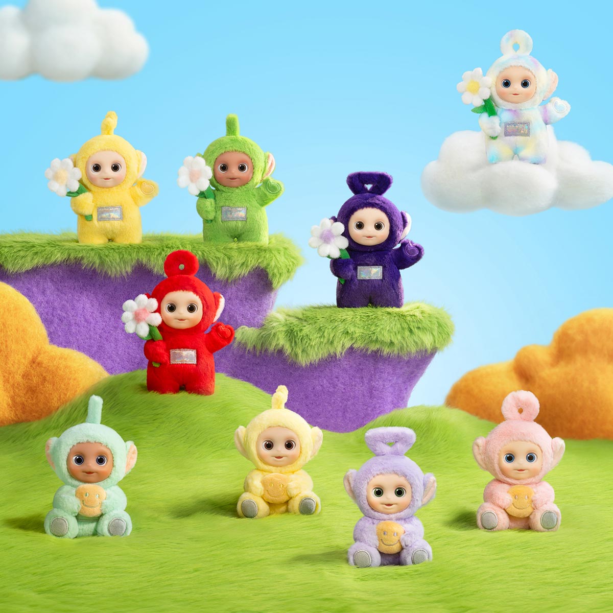 Teletubbies "Say Hello" Series Plush Pendant(Pre-order 1-2 Weeks arrive)