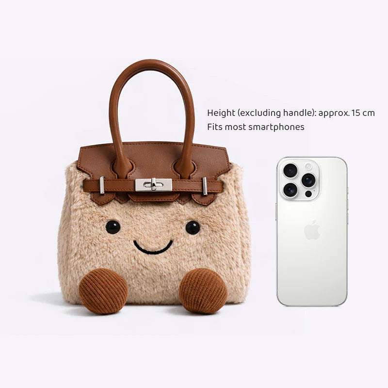 The Jollypuff Plush Mini Handbag