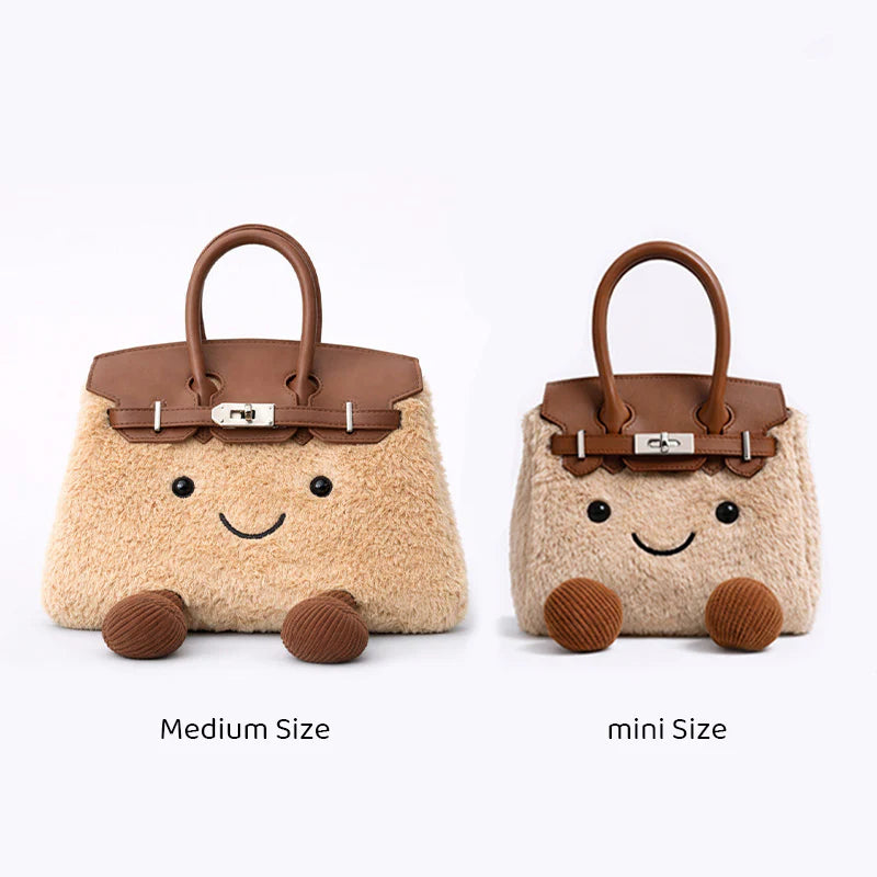 The Jollypuff Plush Mini Handbag